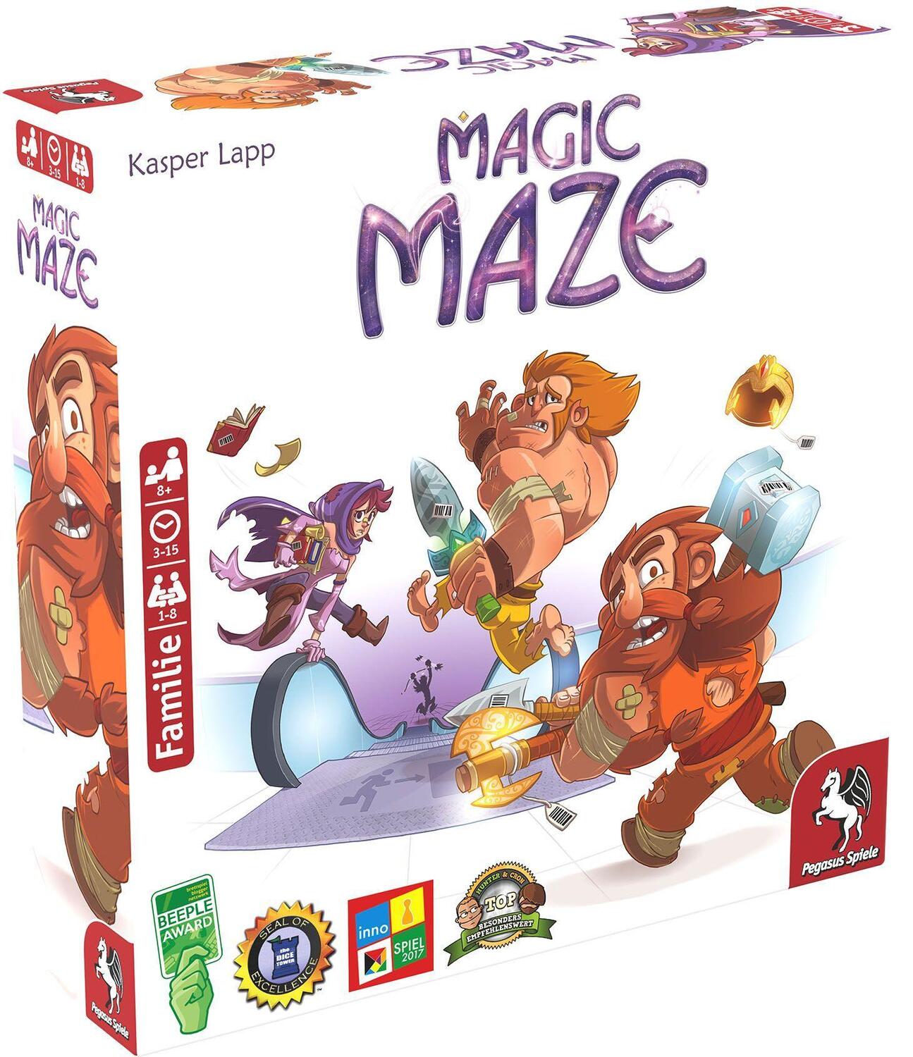 Cover: 4250231714283 | Magic Maze (deutsche Ausgabe) | Spiel | Deutsch | 2017 | Pegasus