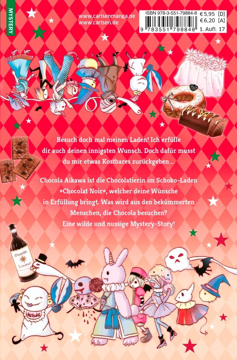 Rückseite: 9783551798848 | Die Schokohexe 14 | nutty carnival | Rino Mizuho | Taschenbuch | 2017