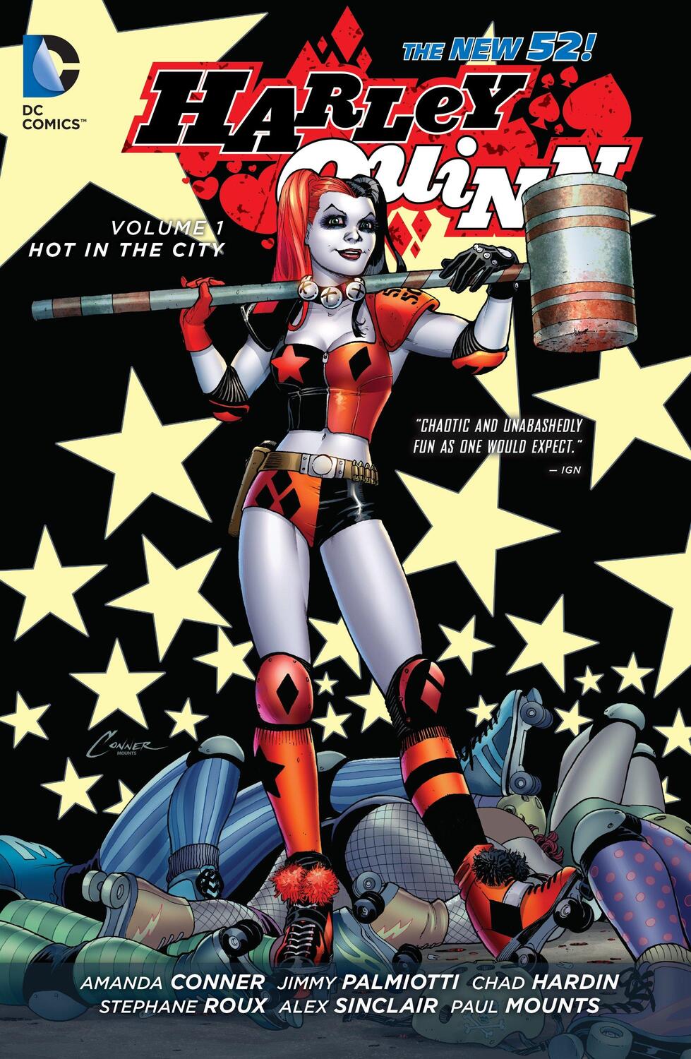 Cover: 9781401254155 | Harley Quinn Vol. 1: Hot in the City (the New 52) | Jimmy Palmiotti