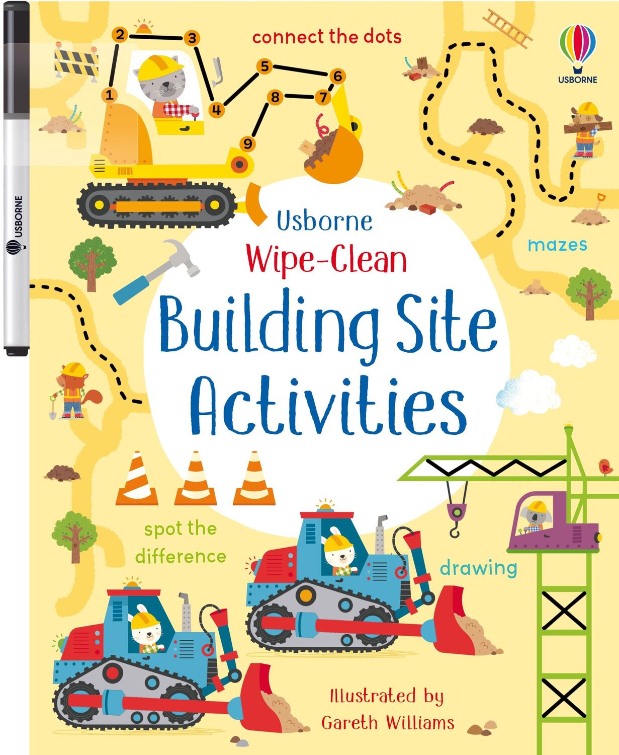 Cover: 9781474951654 | Wipe-Clean Building Site Activities | Kirsteen Robson | Taschenbuch