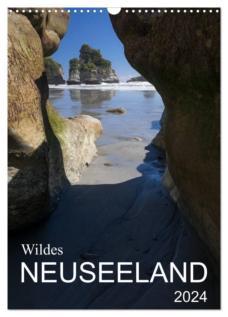Cover: 9783383388248 | Wildes Neuseeland (Wandkalender 2024 DIN A3 hoch), CALVENDO...