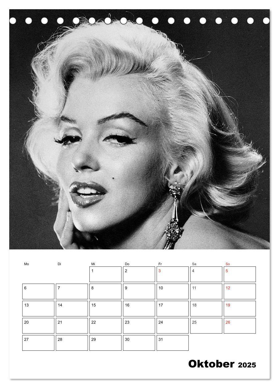 Bild: 9783457023549 | Marilyn Monroe. Weltstar und Sexsymbol (Tischkalender 2025 DIN A5...