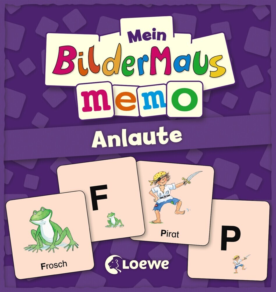 Cover: 9783785587478 | Mein Bildermaus-Memo - Anlaute (Kinderspiel) | Rätseln | Spiel | 48 S.