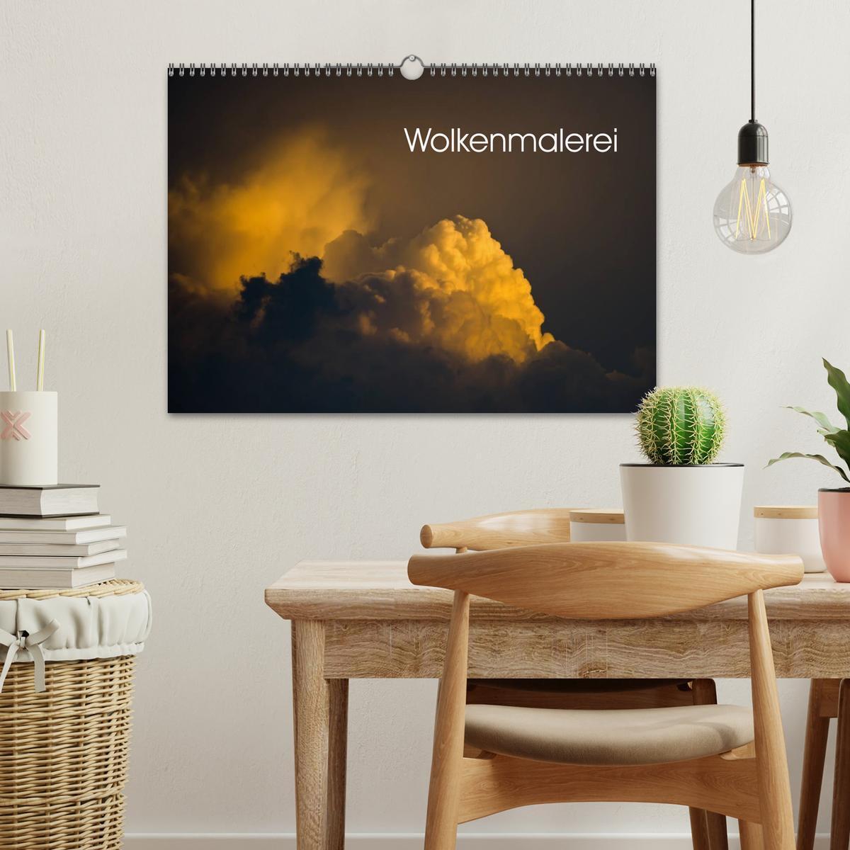 Bild: 9783435655847 | Wolkenmalerei (Wandkalender 2025 DIN A3 quer), CALVENDO Monatskalender