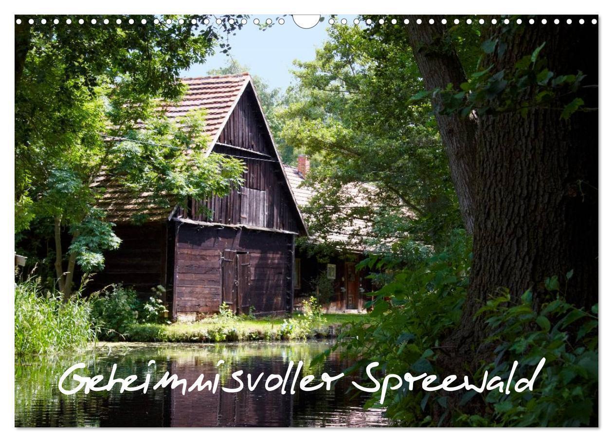 Cover: 9783383605000 | Geheimnisvoller Spreewald (Wandkalender 2024 DIN A3 quer), CALVENDO...