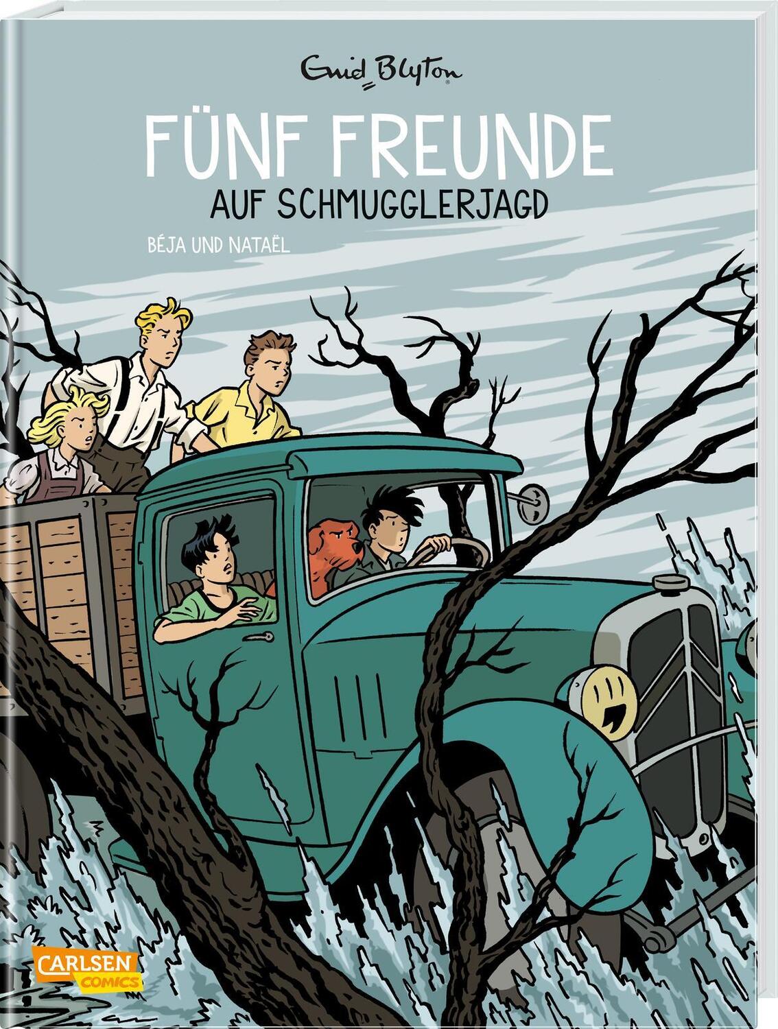 Cover: 9783551022776 | Fünf Freunde 4: Fünf Freunde auf Schmugglerjagd | Enid Blyton (u. a.)
