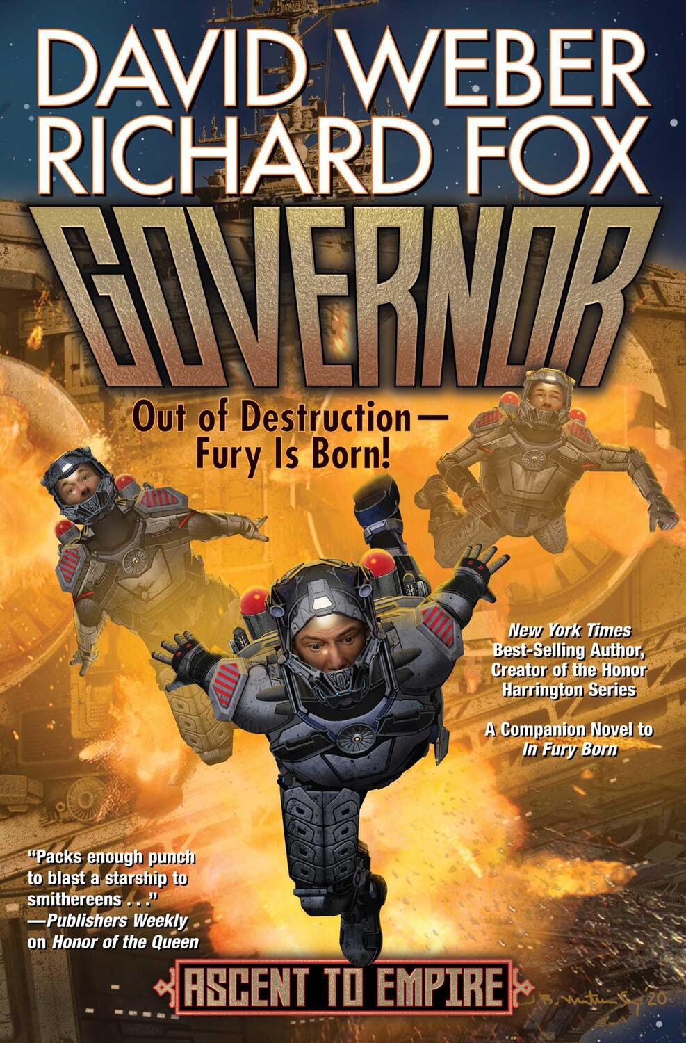 Cover: 9781982125400 | Governor | David Weber (u. a.) | Buch | Ascent to Empire | Englisch
