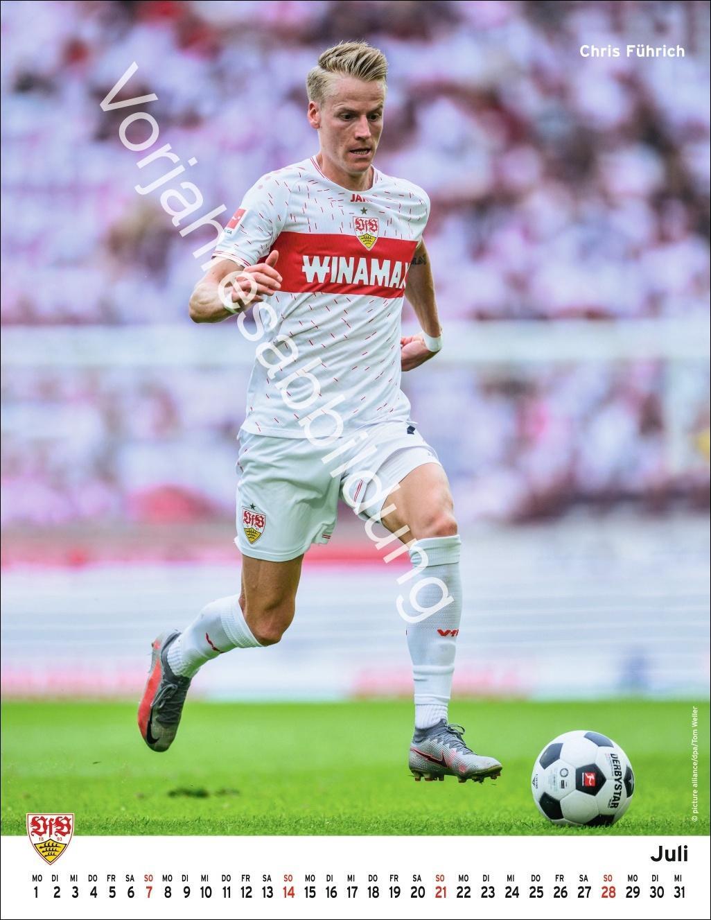 Bild: 9783756405404 | VfB Stuttgart Posterkalender 2025 | Heye | Kalender | Spiralbindung