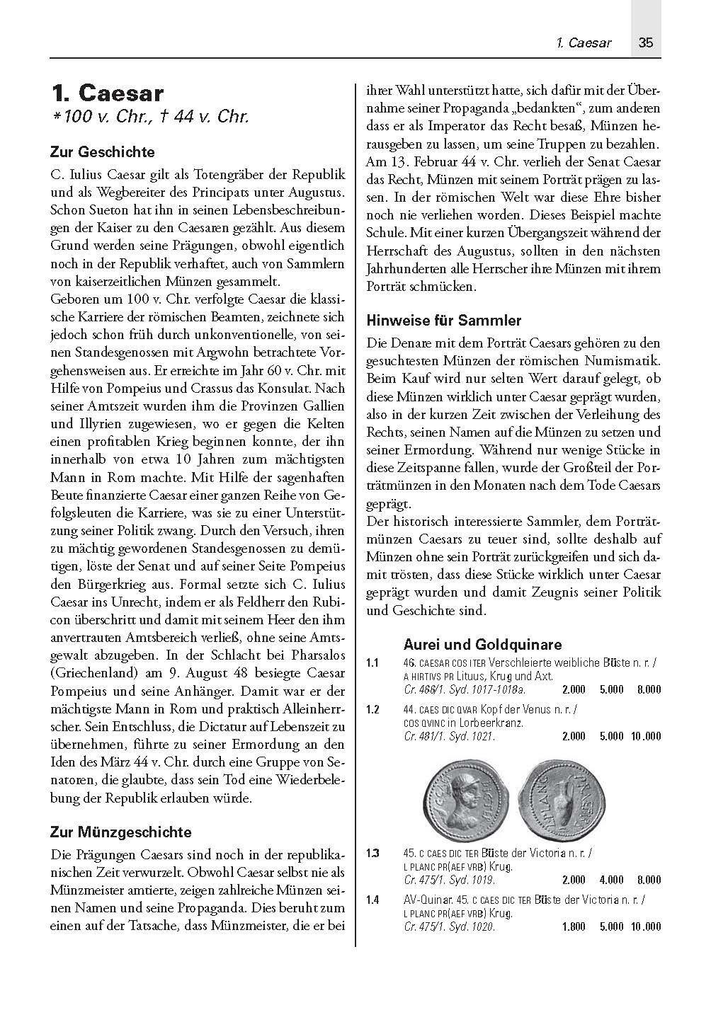 Bild: 9783866462106 | Die Münzen der römischen Kaiserzeit | Ursula Kampmann | Buch | 568 S.