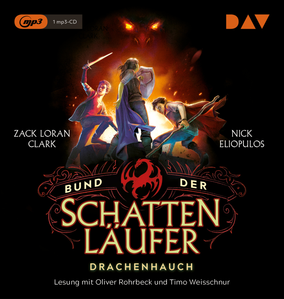 Cover: 9783742413413 | Bund der Schattenläufer - Drachenhauch, 1 Audio-CD, 1 MP3 | Audio-CD