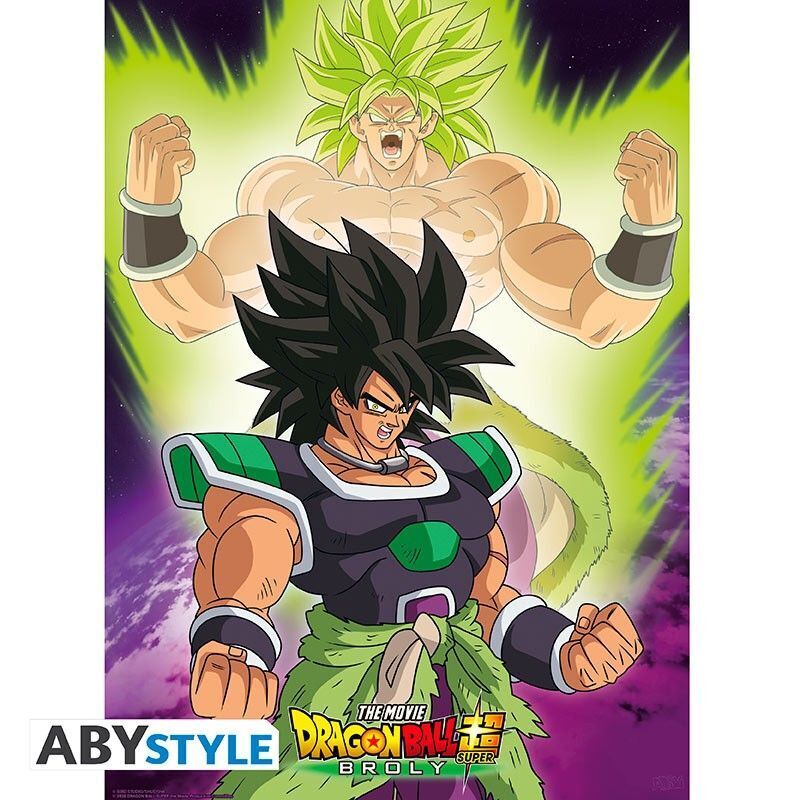 Bild: 3665361057529 | ABYstyle - Dragon Ball Broly Broly Chibi Poster Set | Poster | Karton