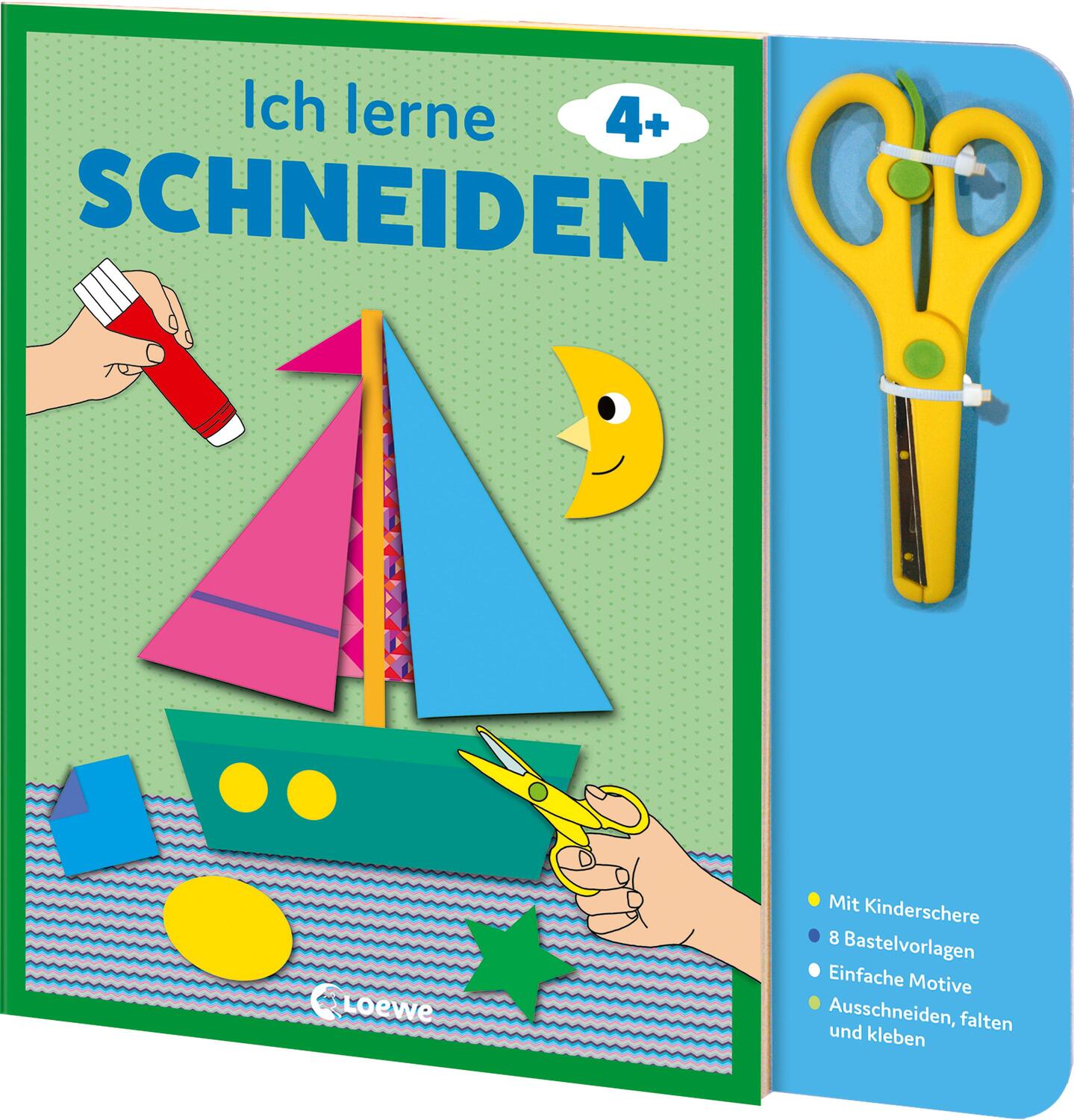 Cover: 9783743217560 | Ich lerne schneiden (Boot) | Loewe Kreativ | Taschenbuch | 32 S.