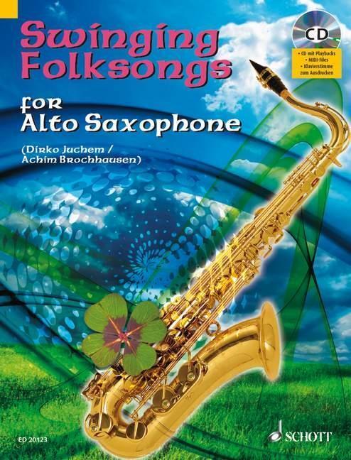 Cover: 9783795758332 | Swinging Folksongs for Alto Saxophone | Broschüre | 26 S. | Deutsch