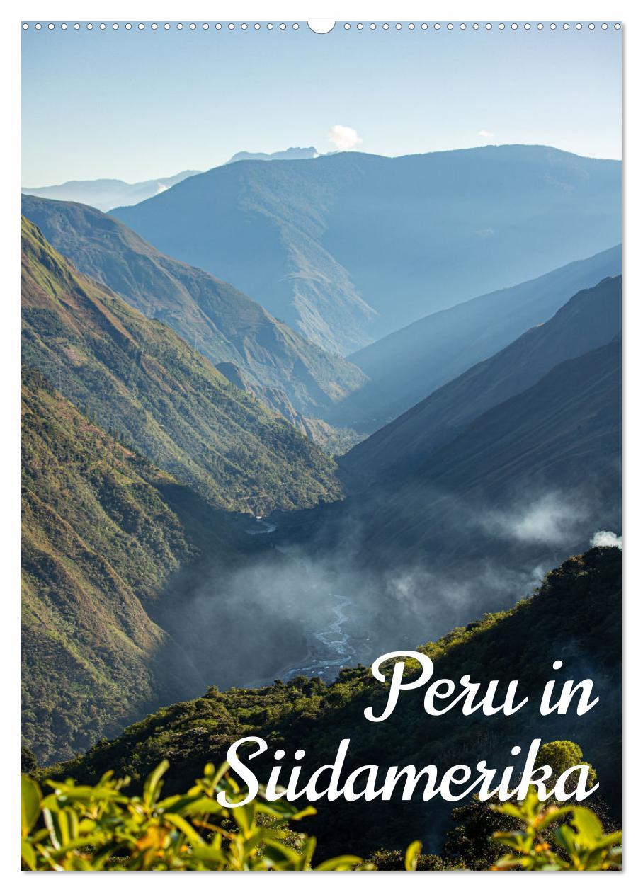 Cover: 9783435859894 | Peru in Südamerika (Wandkalender 2025 DIN A2 hoch), CALVENDO...