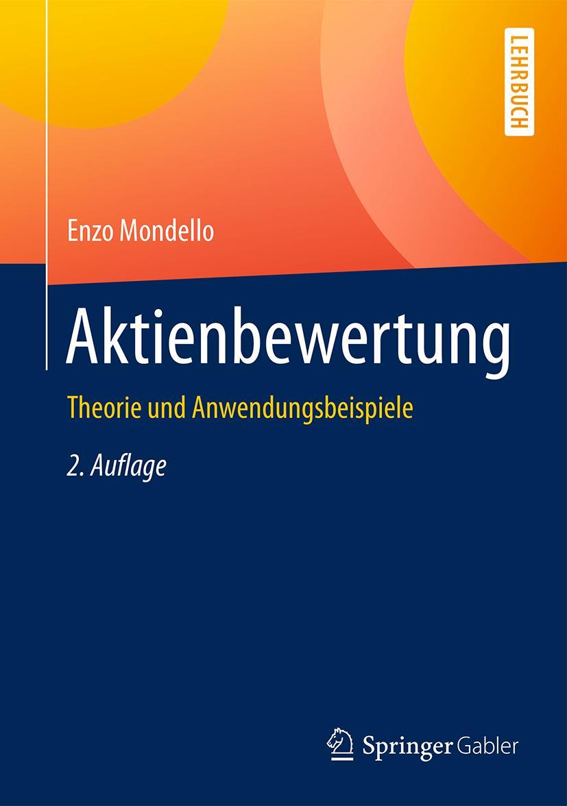 Cover: 9783658181048 | Aktienbewertung | Theorie und Anwendungsbeispiele | Enzo Mondello