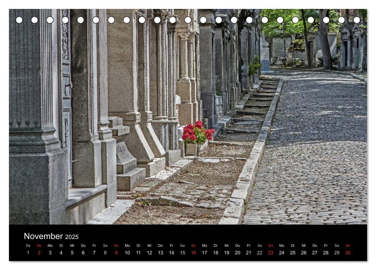 Bild: 9783435775859 | Paris (Tischkalender 2025 DIN A5 quer), CALVENDO Monatskalender | 2025