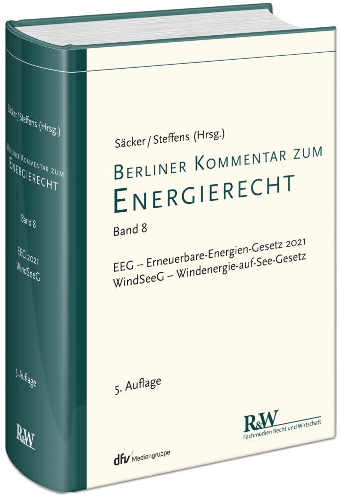 Cover: 9783800517701 | Berliner Kommentar zum Energierecht, Band 8 | Säcker (u. a.) | Buch