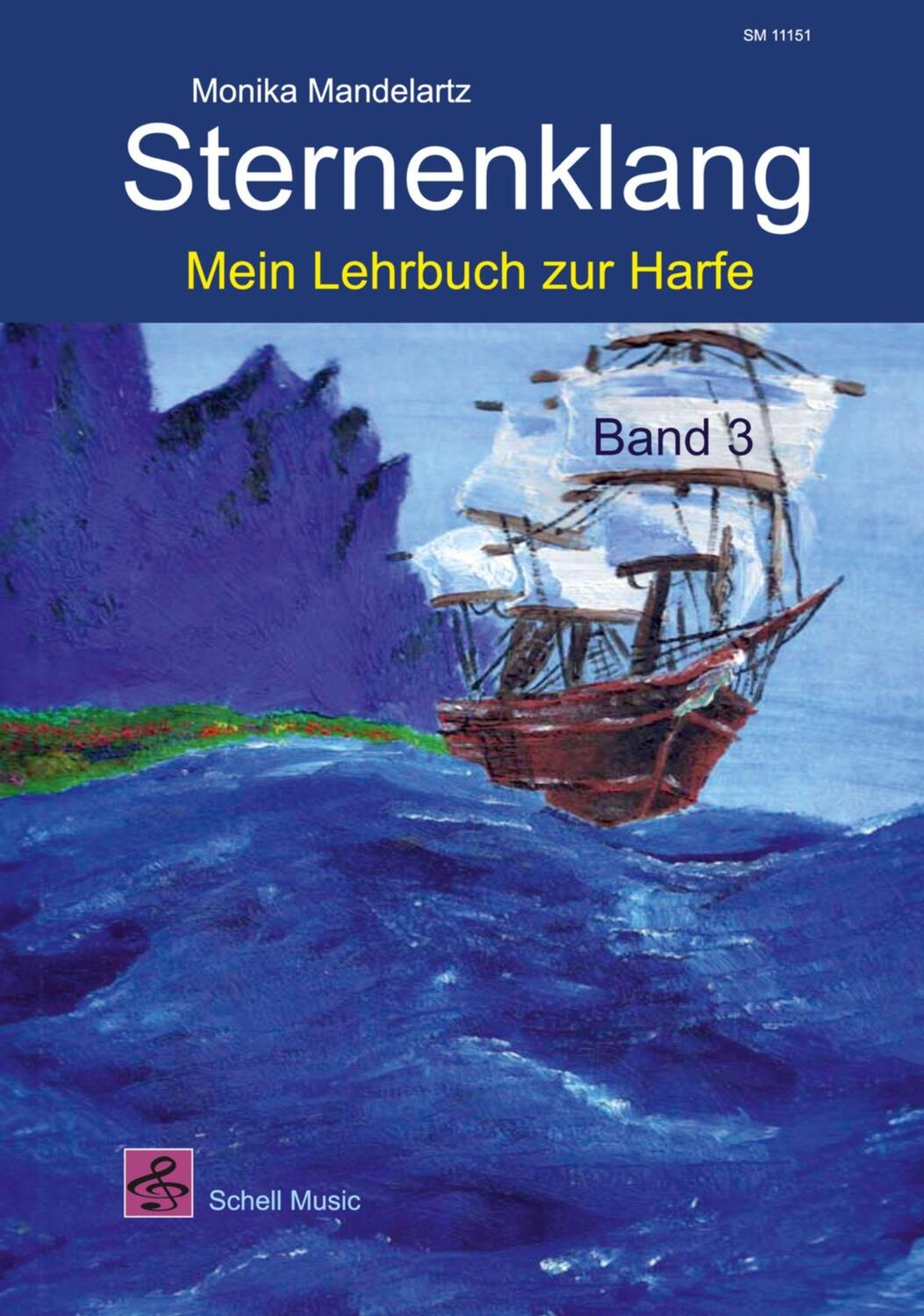 Cover: 9783864111518 | Sternenklang. Mein Lehrbuch zur Harfe Band 3 | Monika Mandelartz