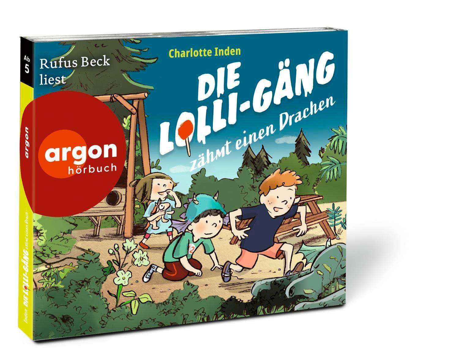 Bild: 9783839843079 | Die Lolli-Gäng zähmt einen Drachen | Charlotte Inden | Audio-CD | 2024