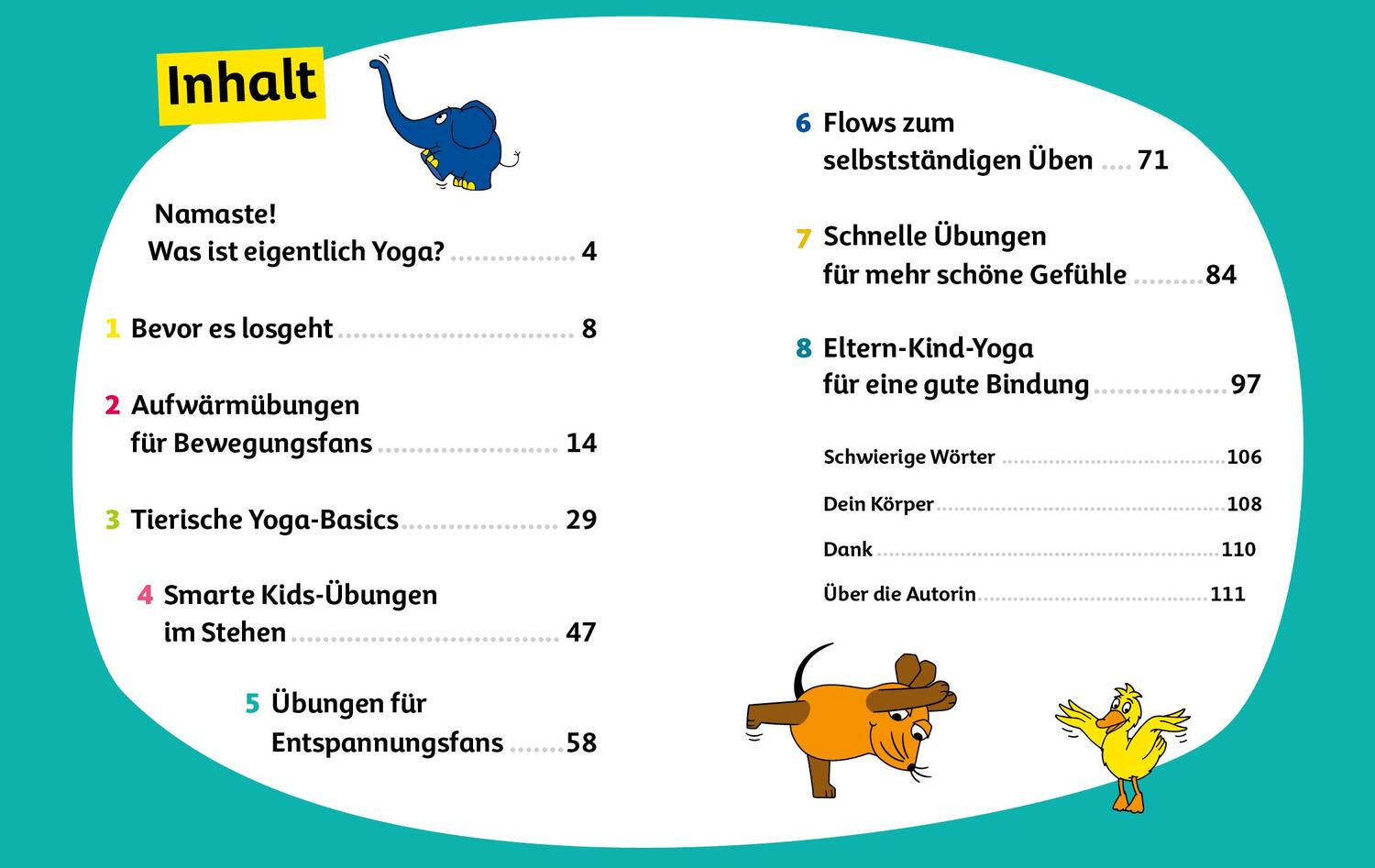 Bild: 9783742319944 | Yoga mit der Maus | Spaß, Power und Entspannung für kleine Yogis