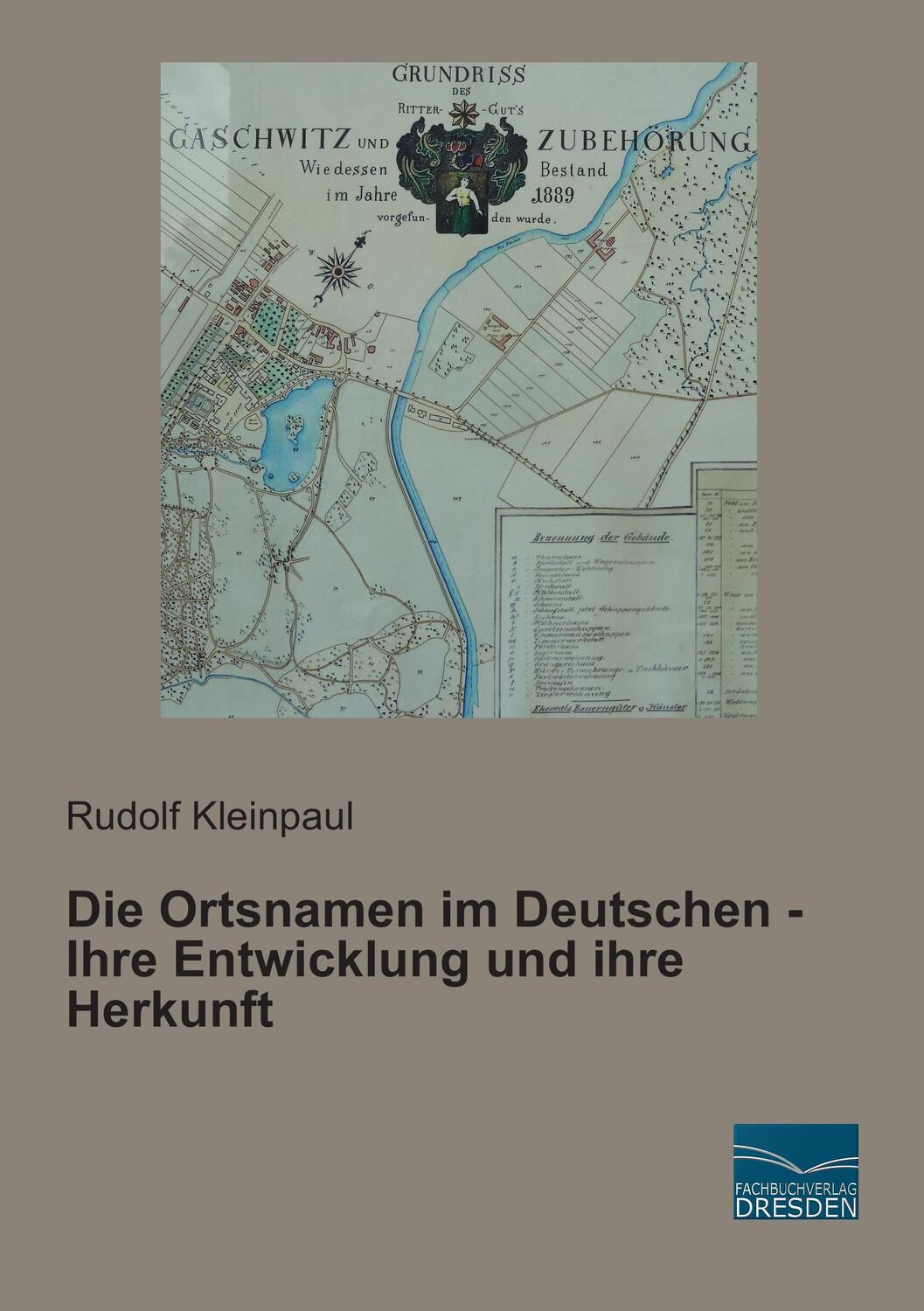Cover: 9783956924194 | Die Ortsnamen im Deutschen - Ihre Entwicklung und ihre Herkunft | Buch