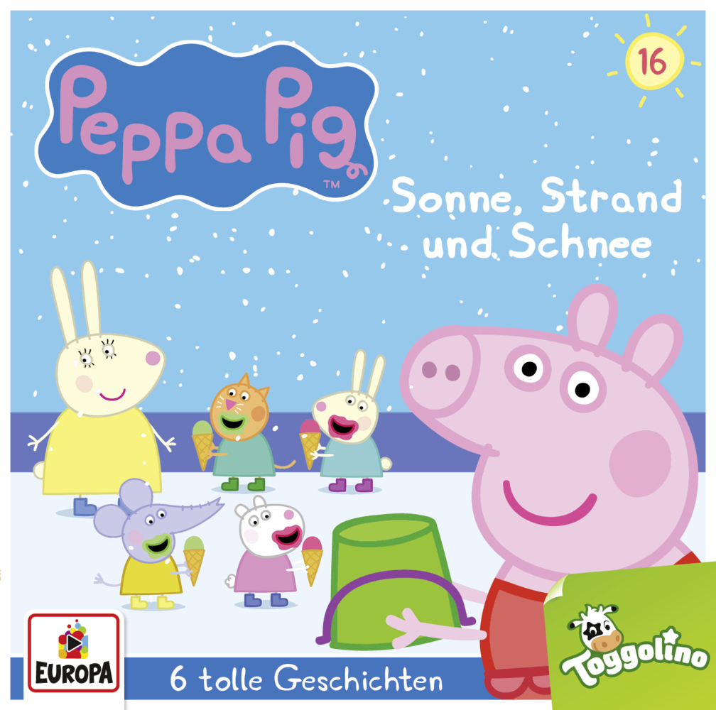 Cover: 194397264524 | Peppa Pig Hörspiele - Sonne, Strand und Schnee (und 5 weitere...