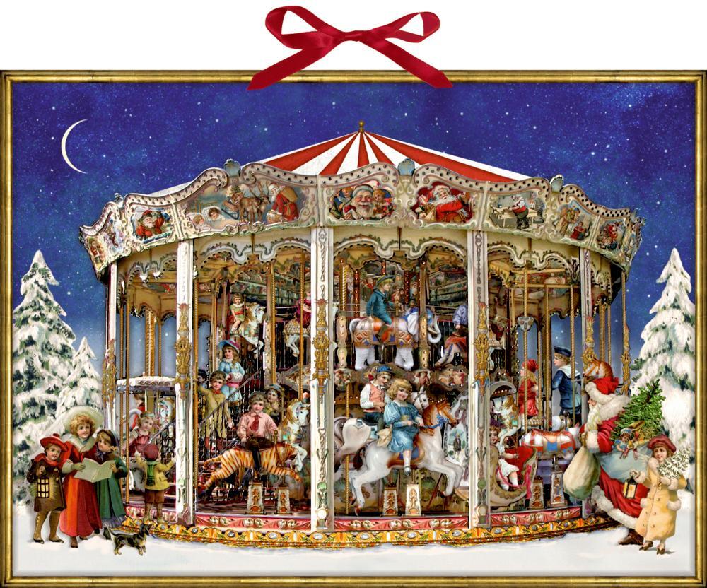 Cover: 4050003703008 | Nostalgisches Weihnachtskarussell | Kalender | Adventskalender | 1 S.