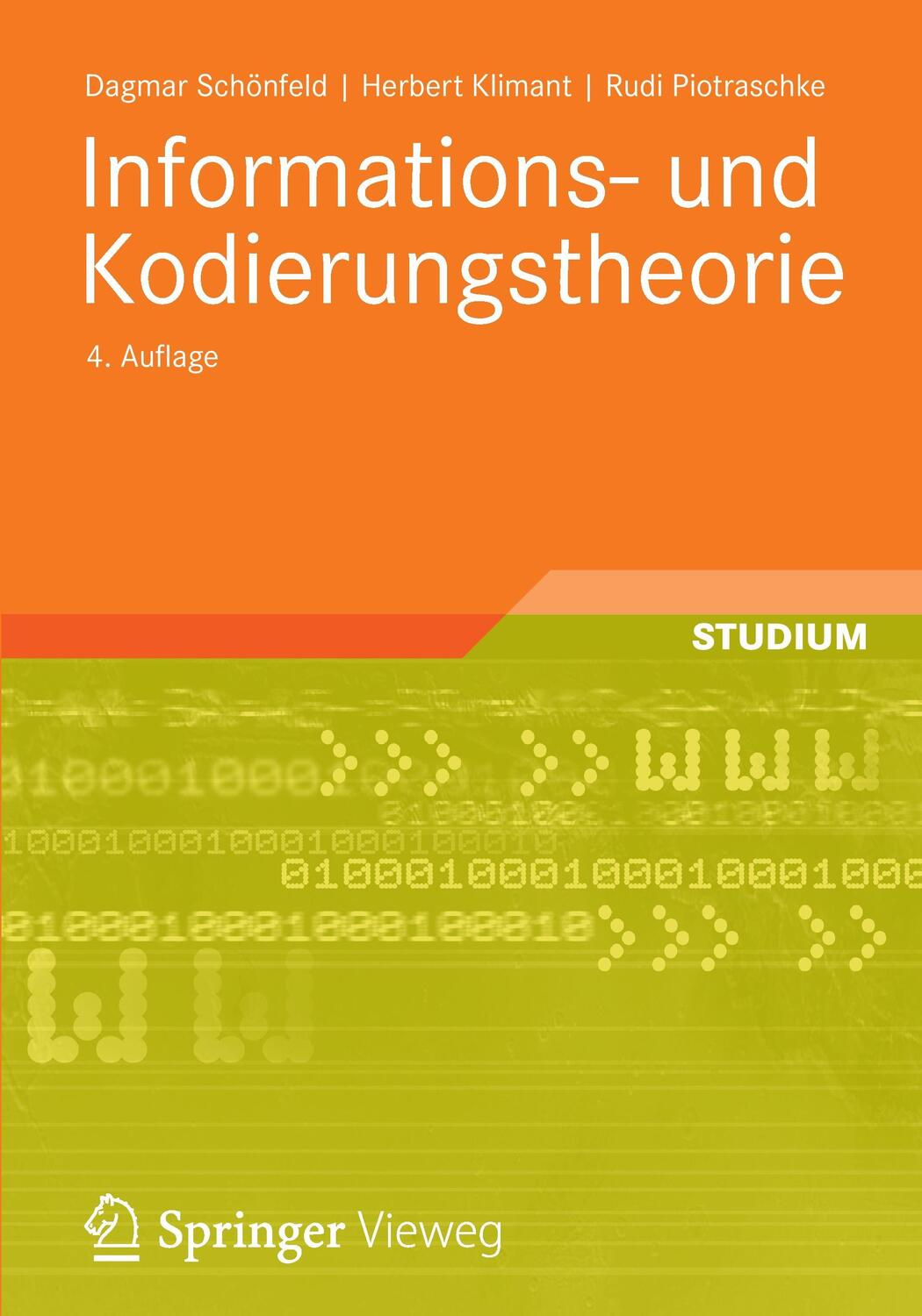 Cover: 9783834806475 | Informations- und Kodierungstheorie | Dagmar Schönfeld (u. a.) | Buch