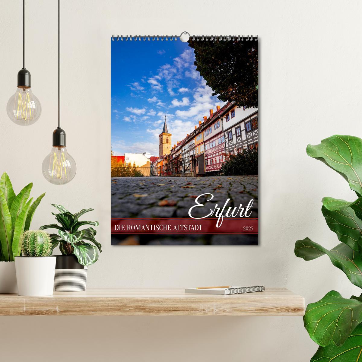 Bild: 9783457184295 | Erfurt - Die romantische Altstadt (Wandkalender 2025 DIN A3 hoch),...