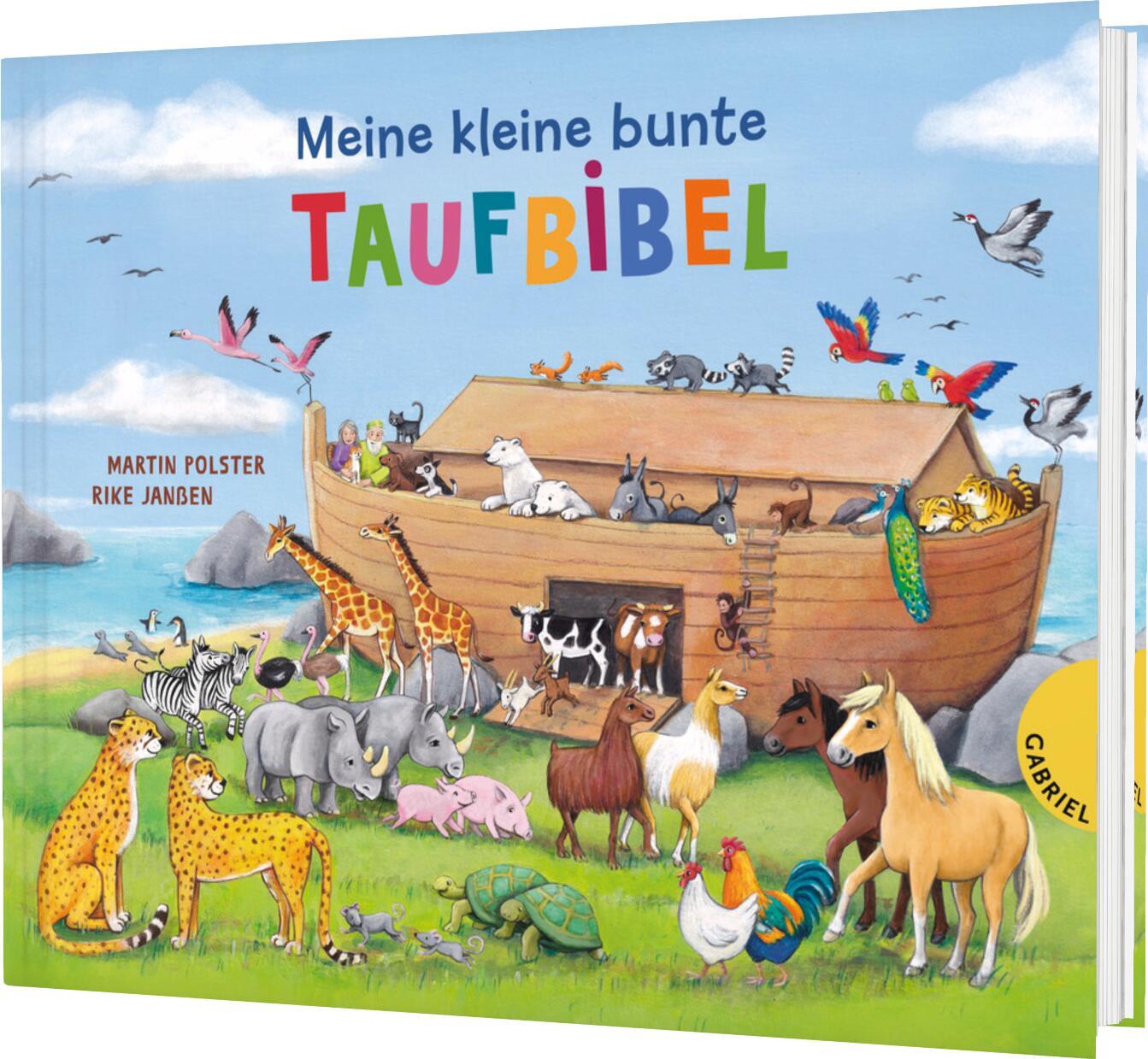 Cover: 9783522306546 | Meine kleine bunte Taufbibel | Taufgeschenk mit Widmungsseite | Buch