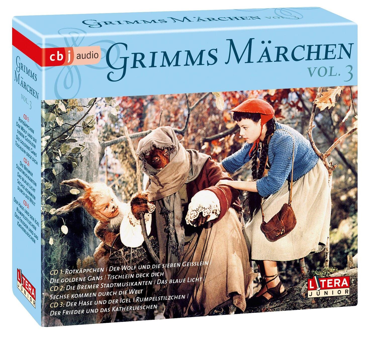 Bild: 9783837134247 | Grimms Märchen Box 3 | Jacob Grimm (u. a.) | Audio-CD | 3 Audio-CDs
