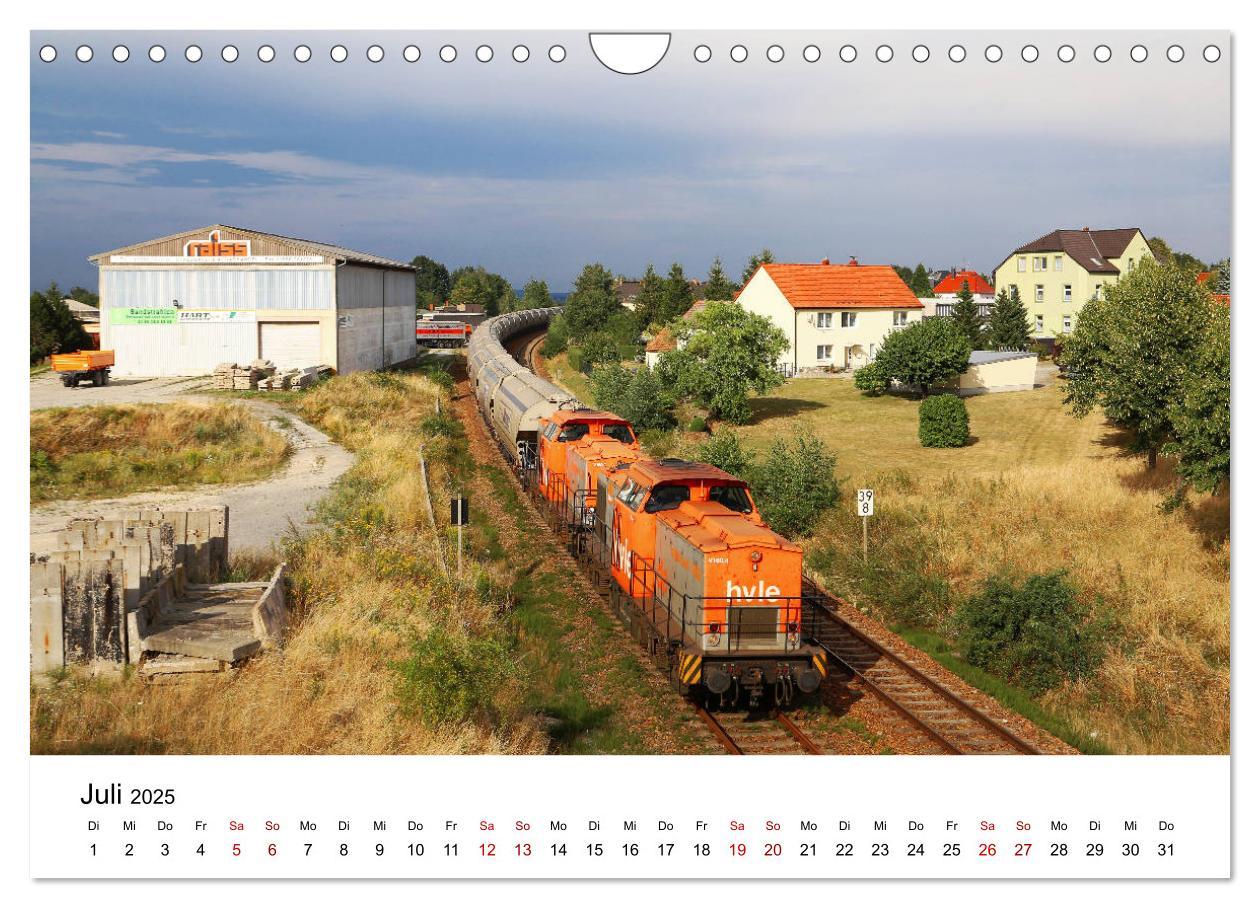 Bild: 9783435305384 | Eisenbahnen in Ostsachsen 2025 (Wandkalender 2025 DIN A4 quer),...