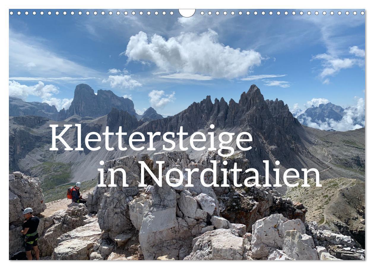 Cover: 9783383737077 | Klettersteige in Norditalien (Wandkalender 2024 DIN A3 quer),...