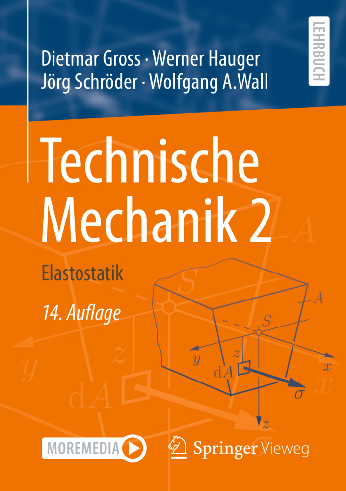 Cover: 9783662618615 | Technische Mechanik 2 | Elastostatik | Taschenbuch | Deutsch