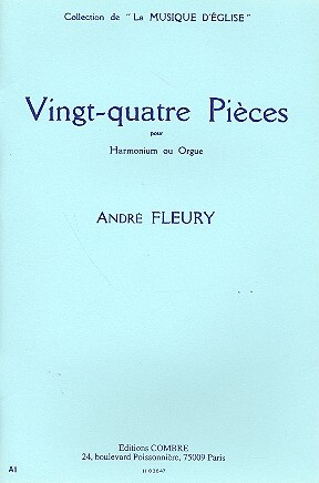 Cover: 9790230303163 | 24 pièces pour Harmonium ou Orgue | André Édouard Antoine Marie Fleury