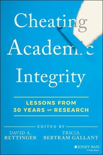 Cover: 9781119868170 | Cheating Academic Integrity | Lessons from 30 Years of Research | Buch
