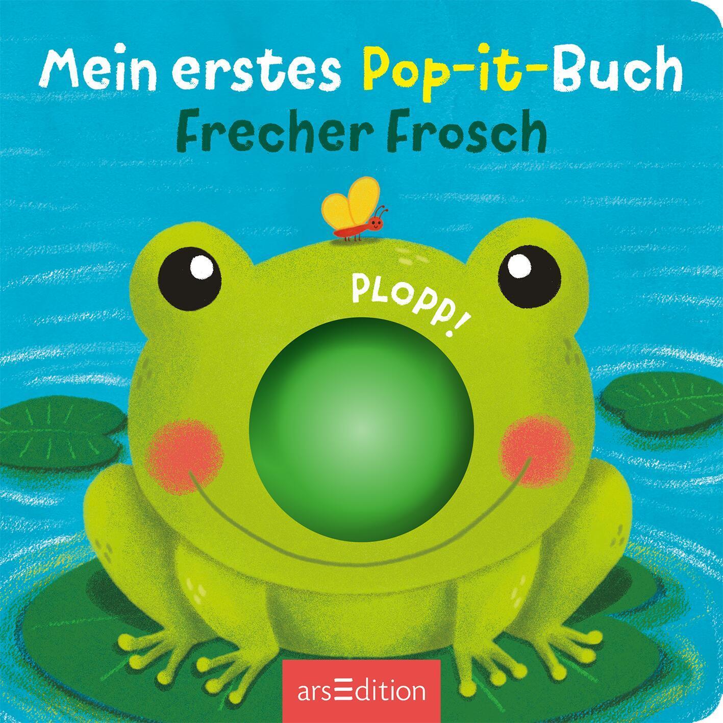 Bild: 9783845851310 | Mein erstes Pop-it-Buch - Frecher Frosch | Plopp! | Buch | 10 S.