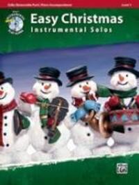 Cover: 9780739062296 | Easy Christmas Instrumental Solos, Cello (Removable Part)/Piano...