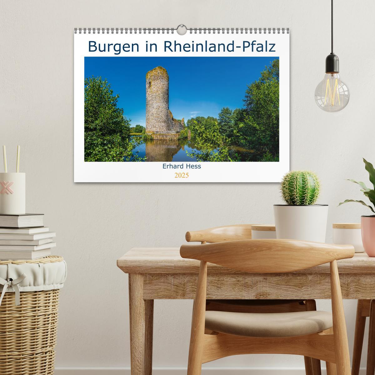 Bild: 9783435515714 | Burgen in Rheinland-Pfalz (Wandkalender 2025 DIN A3 quer), CALVENDO...