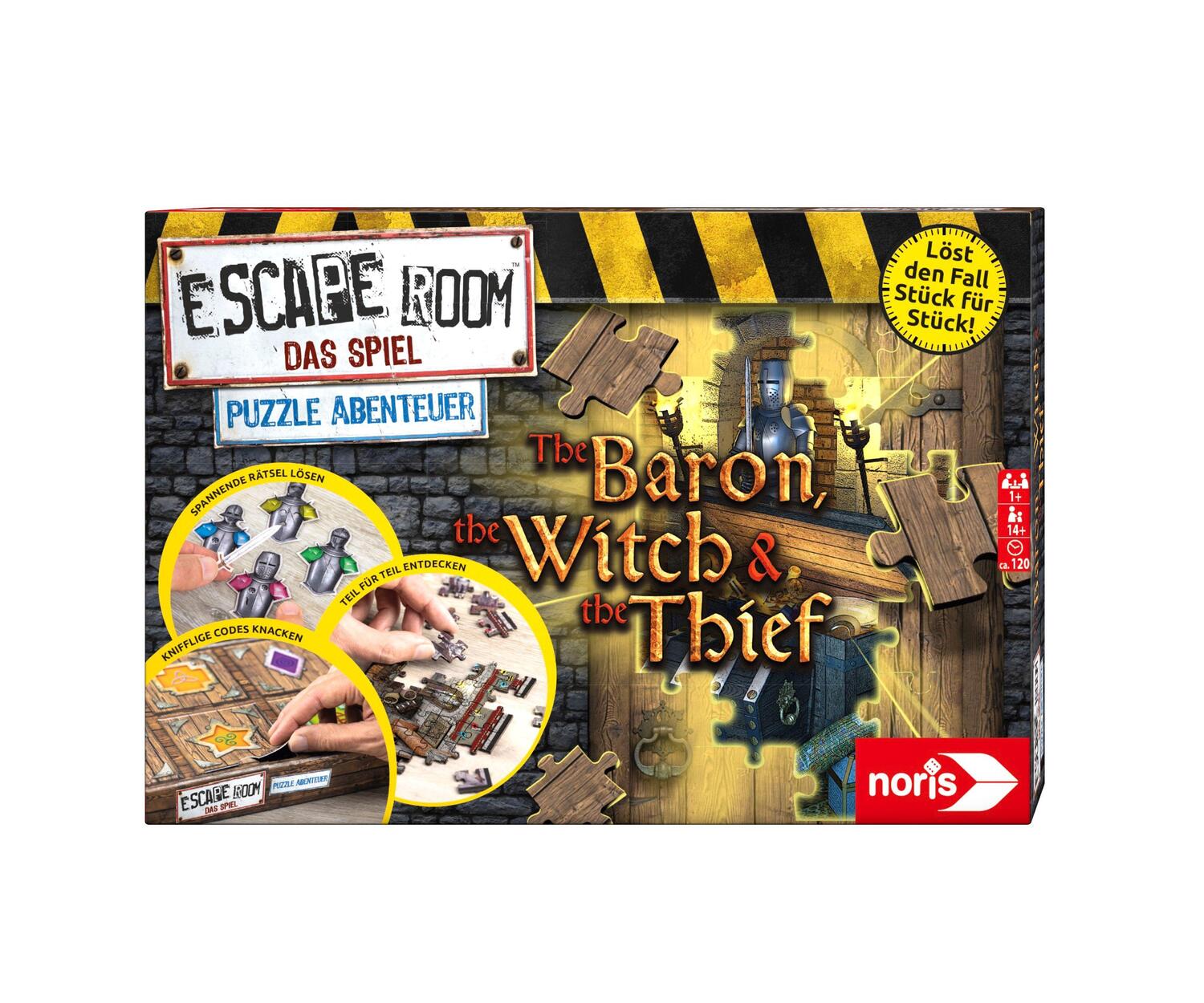 Cover: 4000826005001 | Escape Room Das Spiel Puzzle Abenteuer 2 | Noris | Spiel | Escape Room