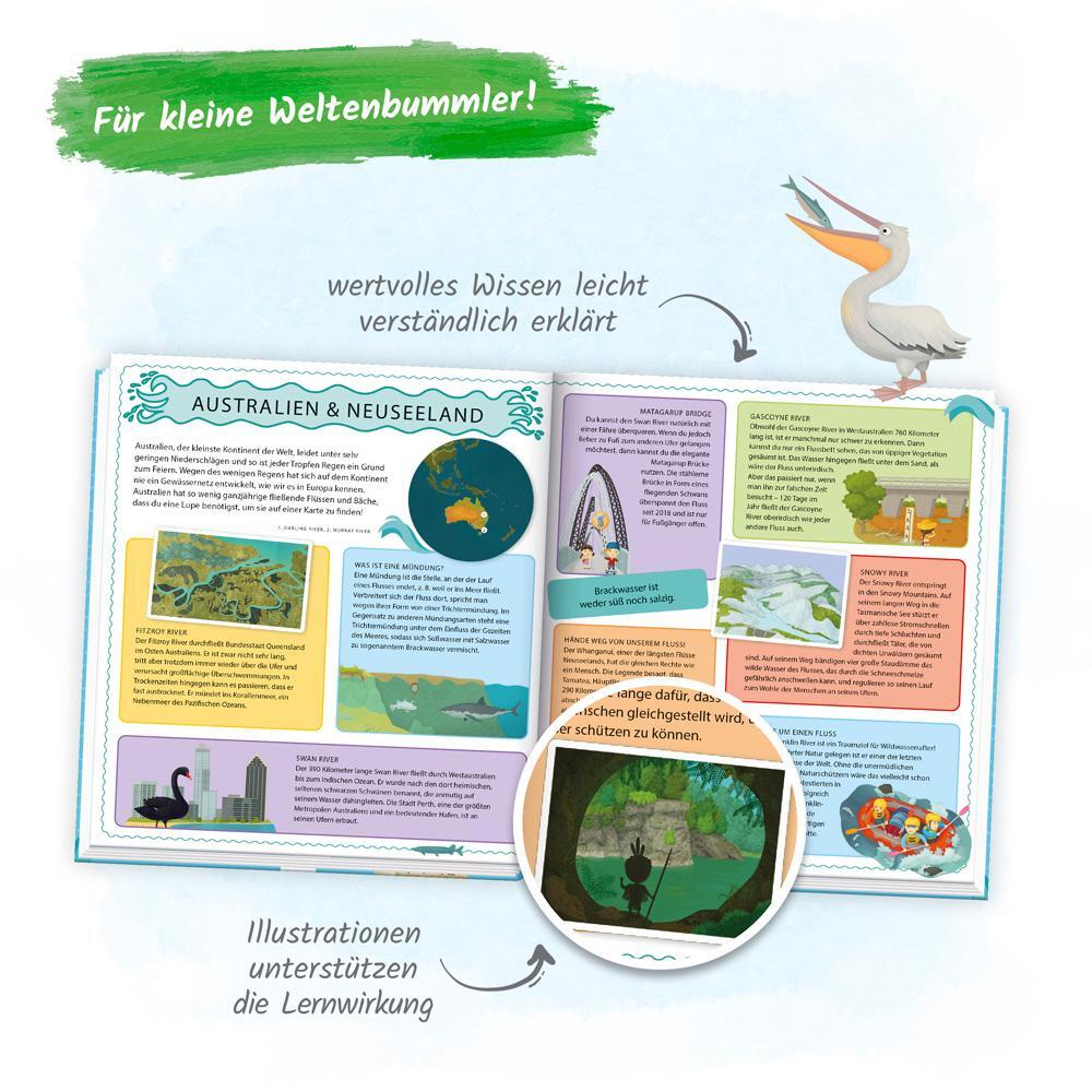 Bild: 9783965526754 | Trötsch Kinderatlas Das große Entdeckerbuch Atlas der Flüsse | Co.KG