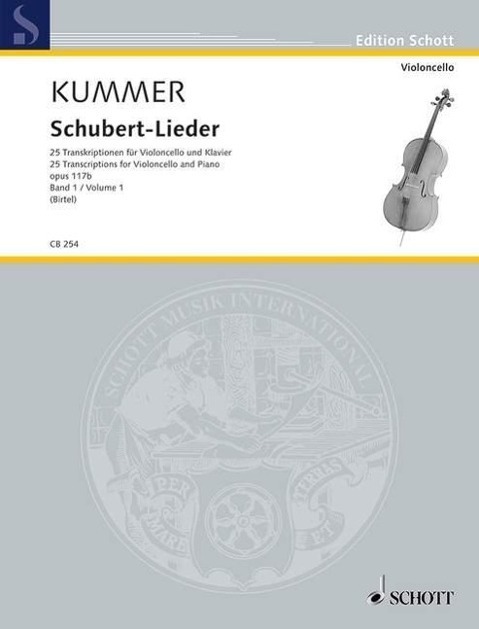 Cover: 9790001191609 | Schubert-Lieder | Friedrich August/Schubert, Franz Kummer | Buch