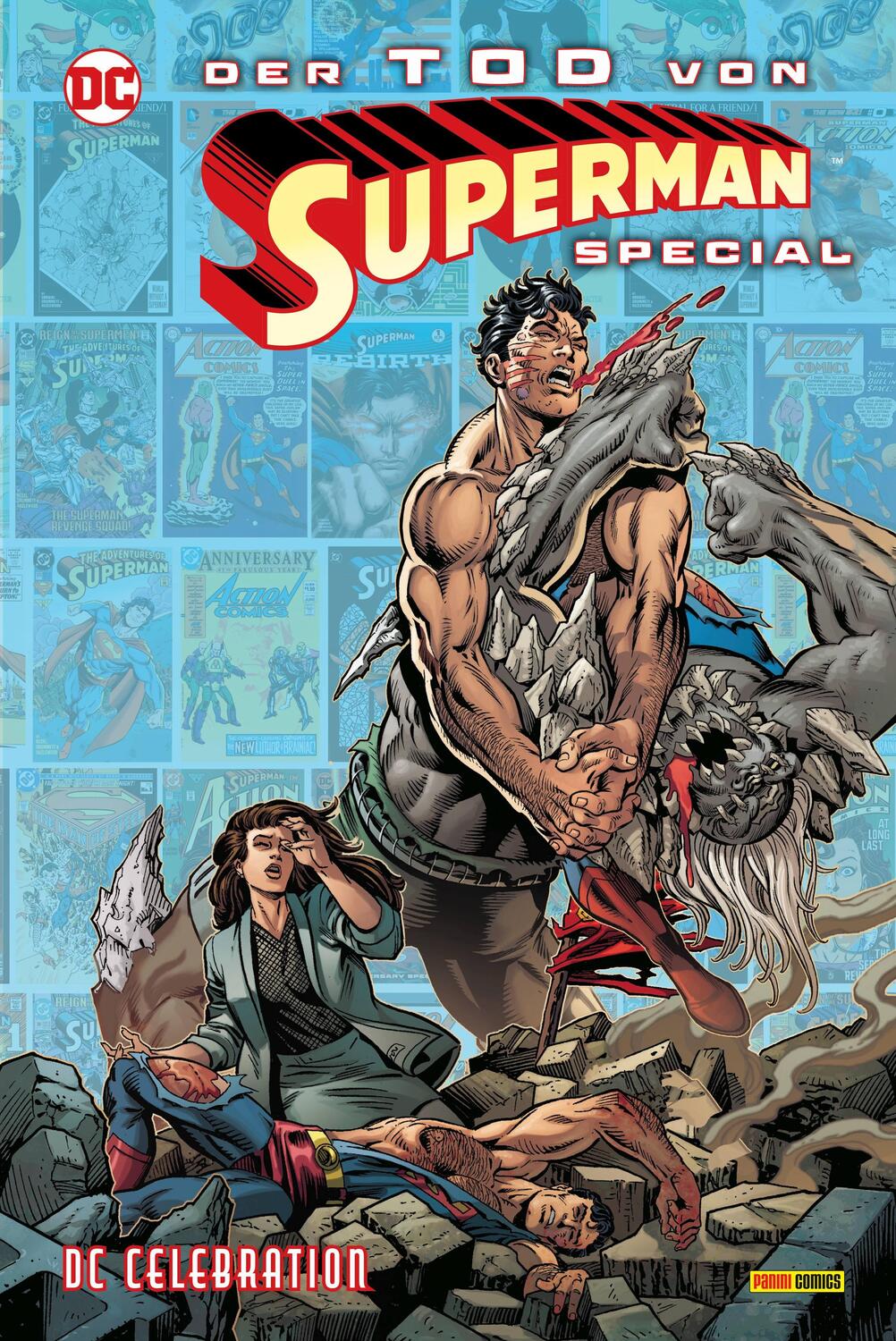 Cover: 9783741635946 | DC Celebration: Der Tod von Superman - Special | Jerry Ordway (u. a.)