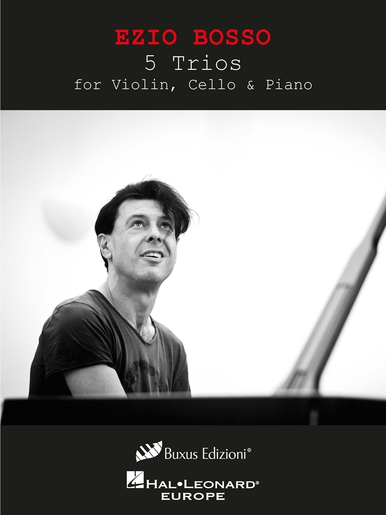 Cover: 9790705064131 | 5 Trios for Violin, Cello &amp; Piano | Ezio Bosso | Partitur + Stimmen