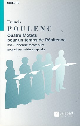 Cover: 9790048001466 | Quatre Motets Pour Un Temps De Penitence no3 | Francis Poulenc | 1984