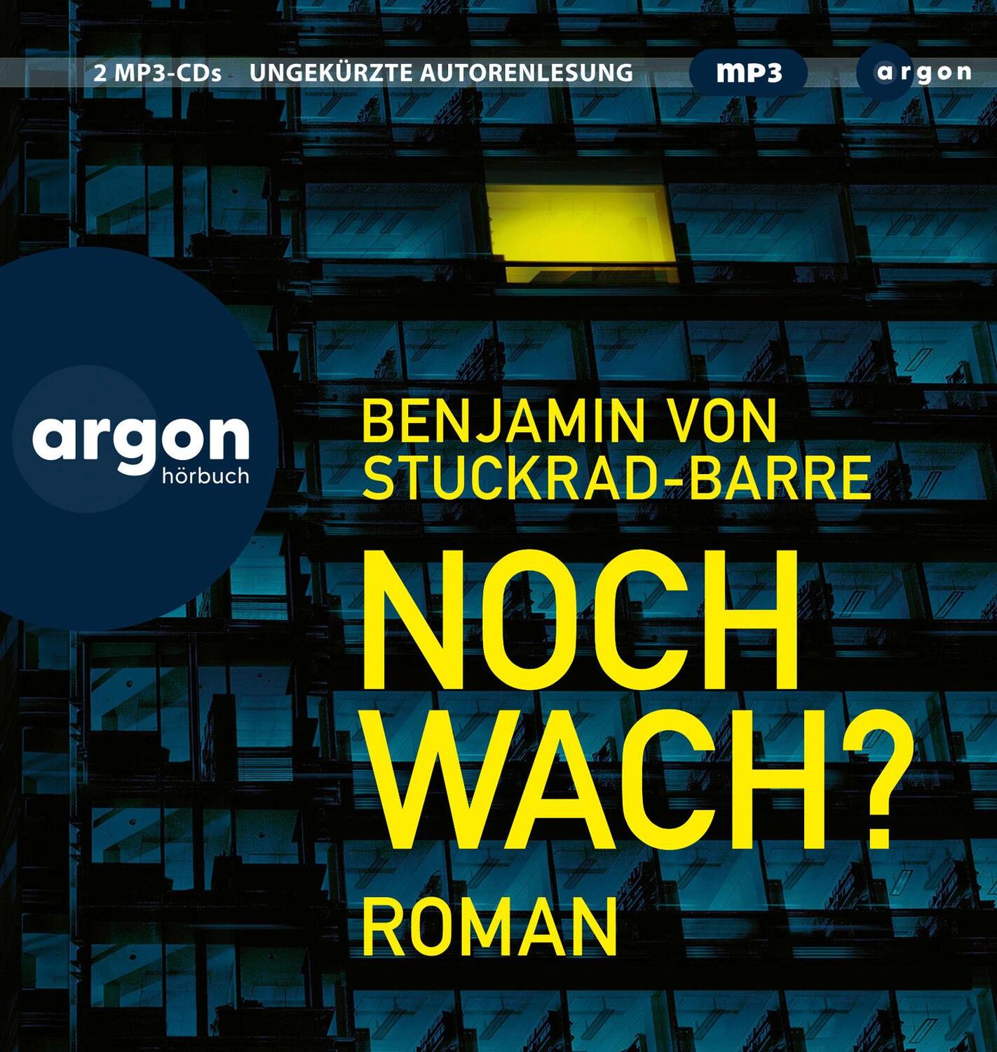 Cover: 9783839820544 | Noch wach? | Roman | Benjamin von Stuckrad-Barre | MP3 | 2 | Deutsch