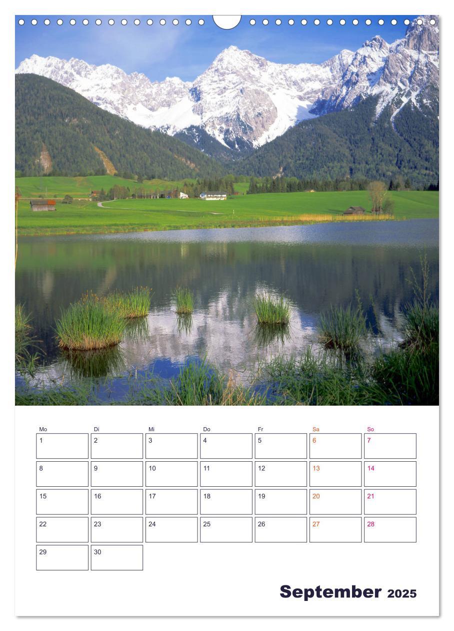 Bild: 9783435976942 | Schönes Land Bayern (Wandkalender 2025 DIN A3 hoch), CALVENDO...