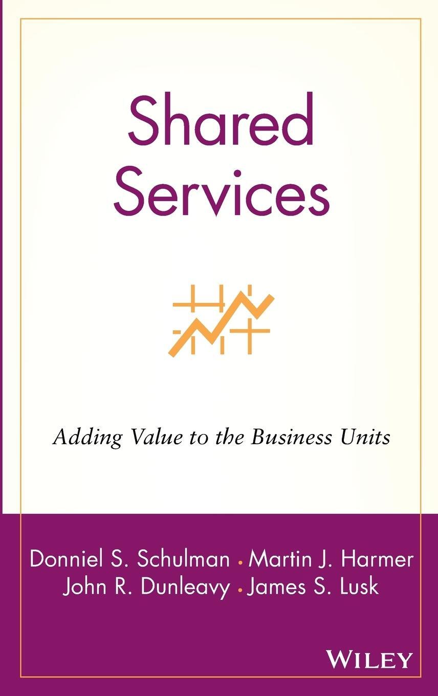 Cover: 9780471316213 | Shared Services | Schulman (u. a.) | Buch | Englisch | 1999
