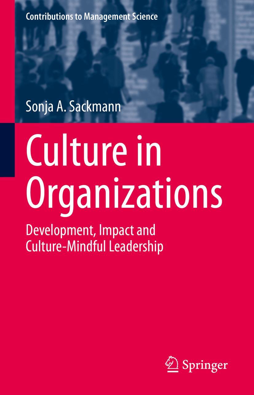 Cover: 9783030860790 | Culture in Organizations | Sonja A. Sackmann | Buch | xvii | Englisch