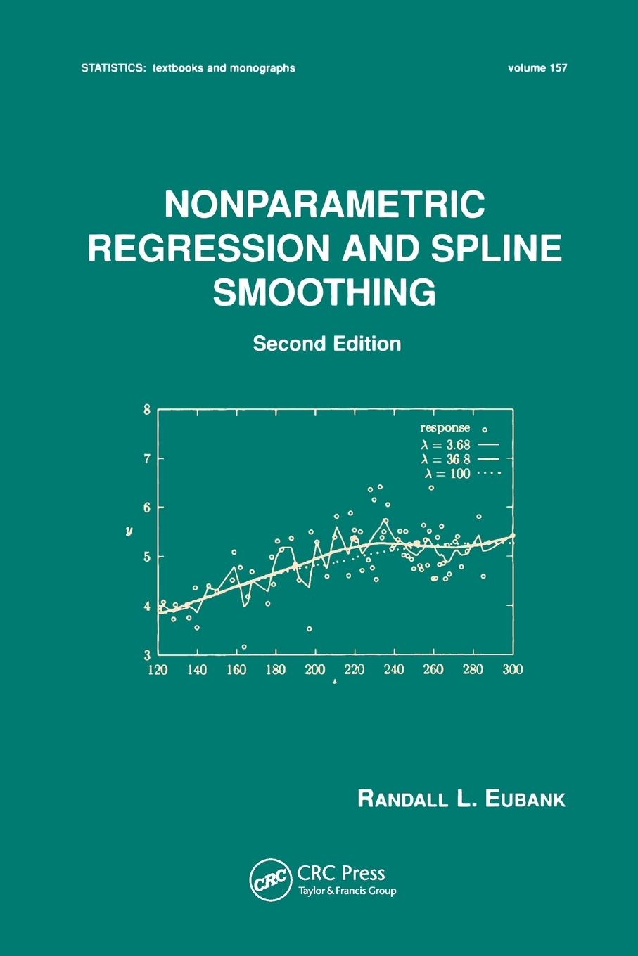 Cover: 9780367579210 | Nonparametric Regression and Spline Smoothing | Randall L. Eubank